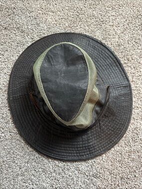 Woolrich Men's Brown & Olive Outdoor Sun Hat